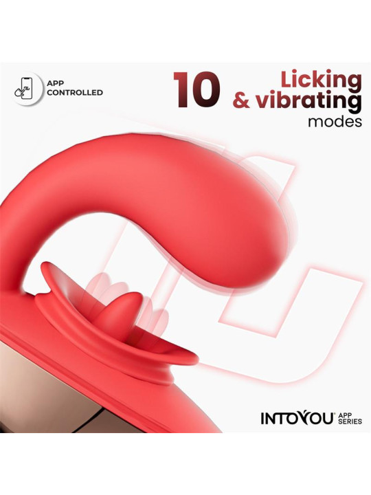 Estimulador con Vibración y Lengua - Juguetes XXX | Rondy con App