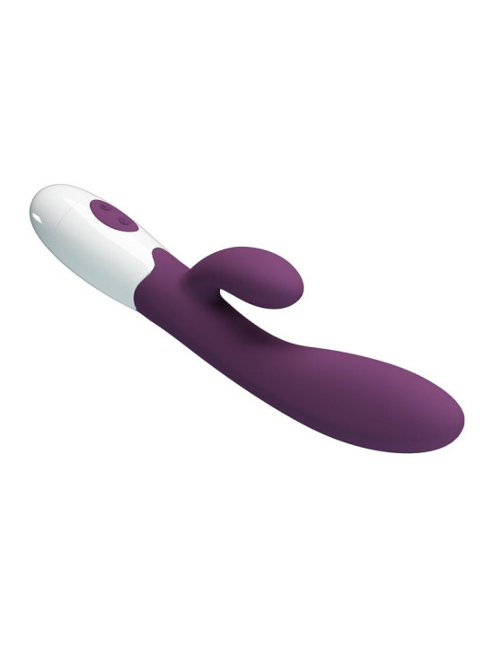 Vibrador Alvis 30 Funciones Púrpura - Juguetes Eróticos