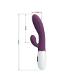 Vibrador Alvis 30 Funciones Púrpura - Juguetes Eróticos