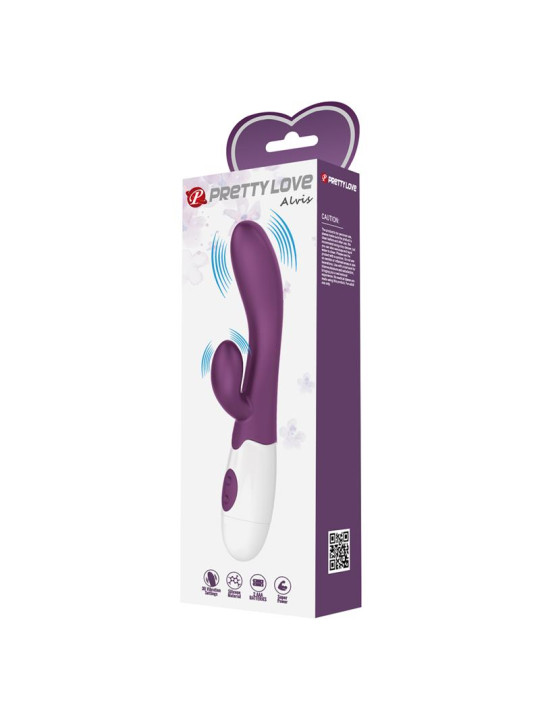 Vibrador Alvis 30 Funciones Púrpura - Juguetes Eróticos