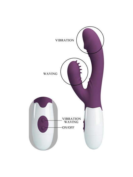 Vibrador Andre 30 funciones Purpura - ¡Explora el placer!