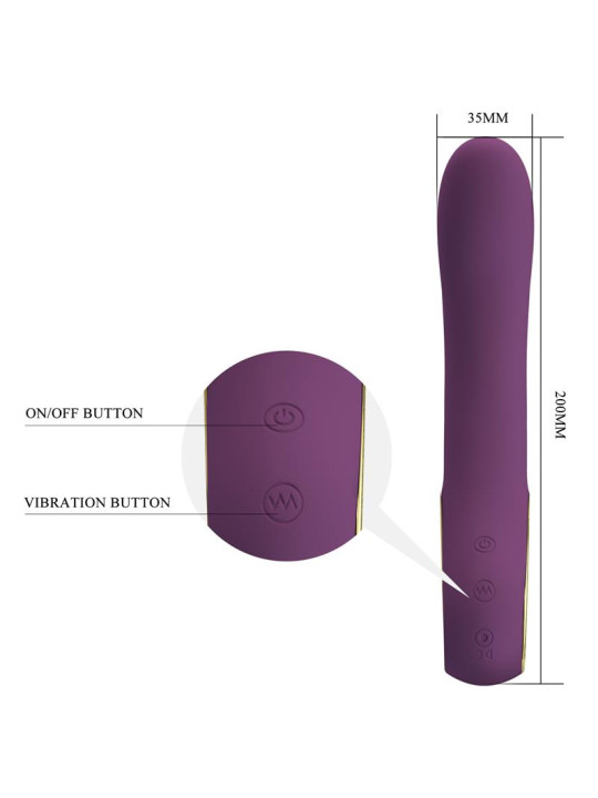 Vibrador Ethan con APP - Juguetes Púrpura | ¡Descubre la diversión!