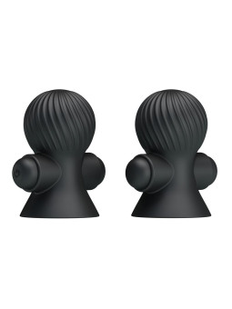 Funda Vibración Pezones Negro - Juguetes Sensuales