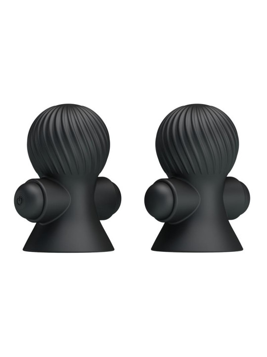 Funda Vibración Pezones Negro - Juguetes Sensuales