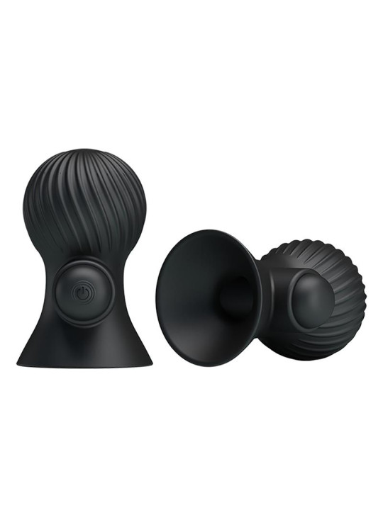 Funda Vibración Pezones Negro - Juguetes Sensuales