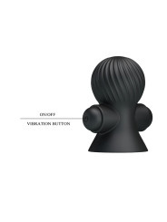 Funda Vibración Pezones Negro - Juguetes Sensuales