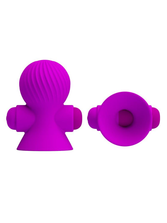 Funda Vibración Rosa para Pezones - Juguetes Sensuales