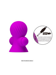 Funda Vibración Rosa para Pezones - Juguetes Sensuales