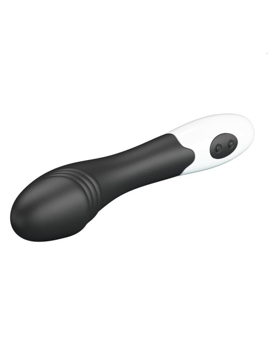 Vibrador Elemental 30 Funciones Negro - Juguetes Sensuales