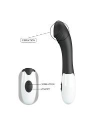 Vibrador Elemental 30 Funciones Negro - Juguetes Sensuales