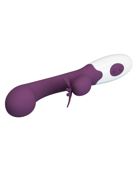 Vibrador Butterfly Kiss 30 funciones Púrpura - Juguetes Sensuales