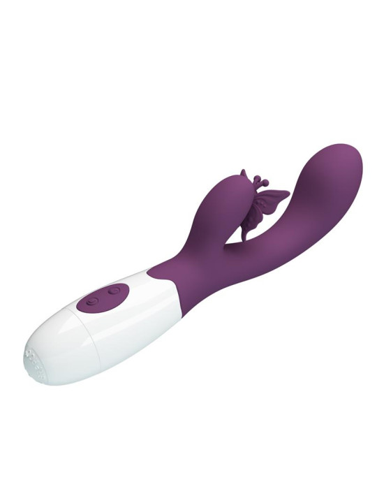 Vibrador Butterfly Kiss 30 funciones Púrpura - Juguetes Sensuales