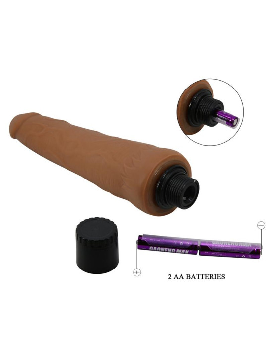 Dildo Alfredo con Piel Retráctil 9,8 - Juguetes Sensuales