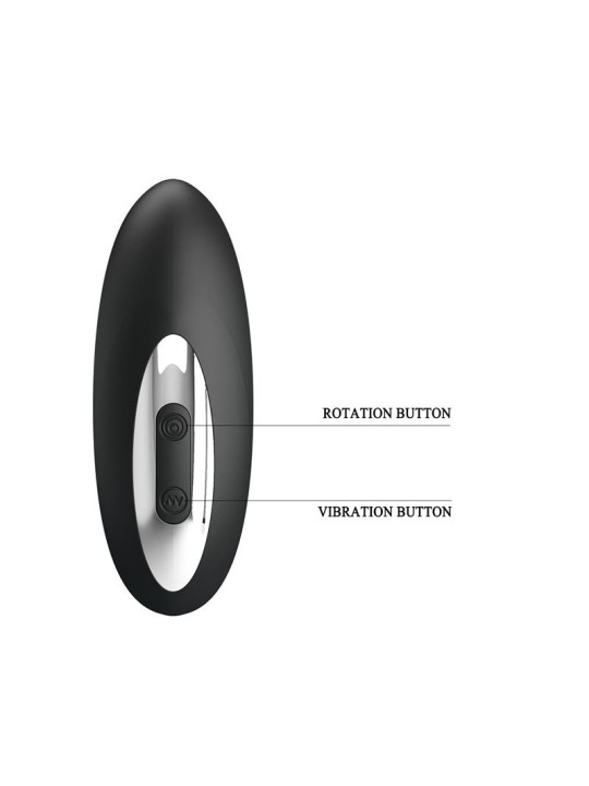 Estimulador Anal con Bolas Internas y Rotación | Juguetes Eróticos