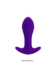 Estimulador Anal Vibración Púrpura - Juguetes Eróticos