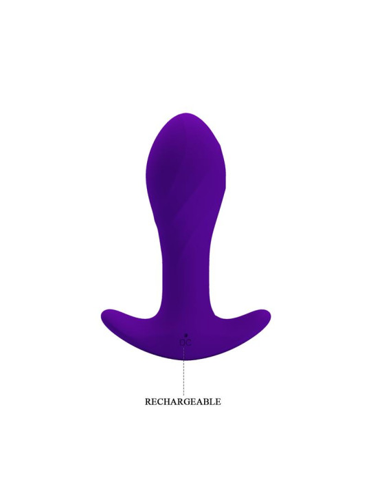 Estimulador Anal Vibración Púrpura - Juguetes Eróticos