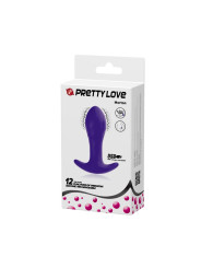 Estimulador Anal Vibración Púrpura - Juguetes Eróticos