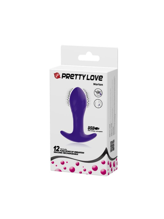 Estimulador Anal Vibración Púrpura - Juguetes Eróticos