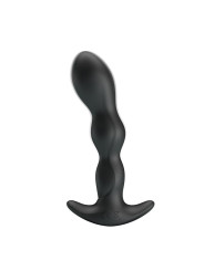 Yale Plug Anal Vibración Negro - Juguetes Eróticos