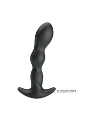 Yale Plug Anal Vibración Negro - Juguetes Eróticos