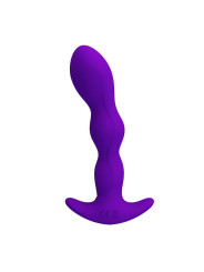 Yale Plug Anal Vibración Púrpura - Juguetes Eróticos