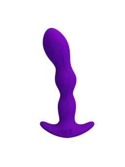 Yale Plug Anal Vibración Púrpura - Juguetes Eróticos