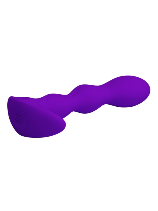 Yale Plug Anal Vibración Púrpura - Juguetes Eróticos