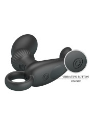 Masajeador Prostático Cayla Negro - Juguetes Íntimos Esenciales