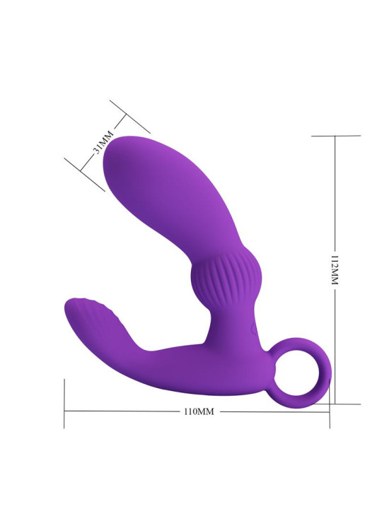 Masajeador Prostático Cayla Rosa - Juguetes Íntimos Esenciales