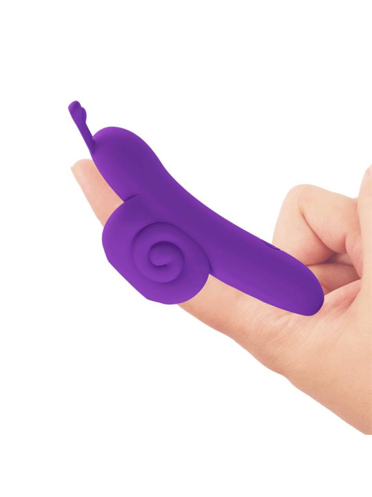 Dedo Snail: Vibrador Divertido para Juegos Íntimos