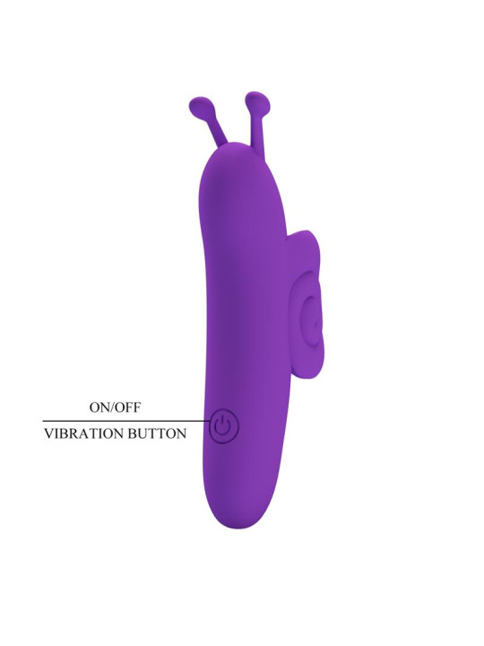 Dedo Snail: Vibrador Divertido para Juegos Íntimos