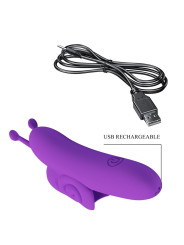 Dedo Snail: Vibrador Divertido para Juegos Íntimos