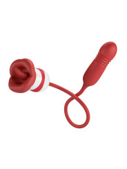 Estimulador de Boca con Bala Vibradora - Juguetes Sensuales