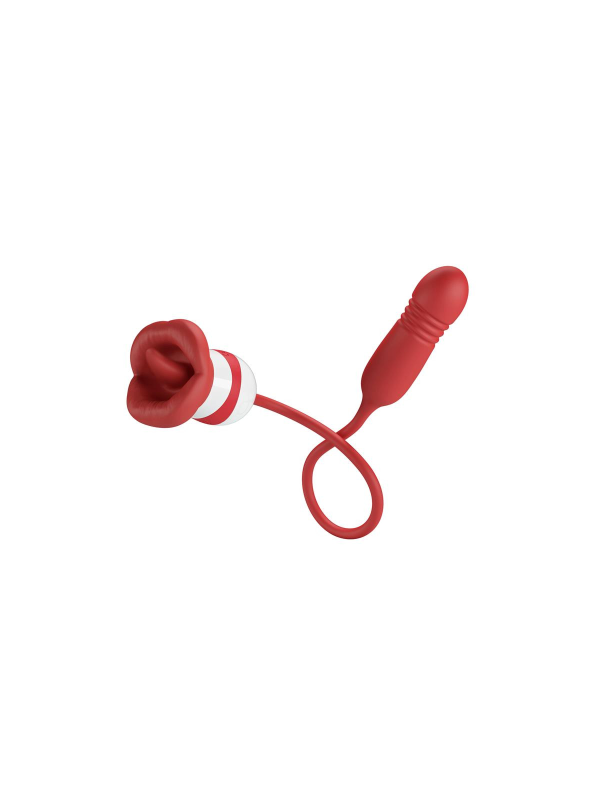 Estimulador de Boca con Bala Vibradora - Juguetes Sensuales