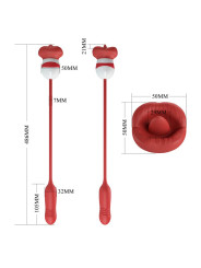 Estimulador de Boca con Bala Vibradora - Juguetes Sensuales