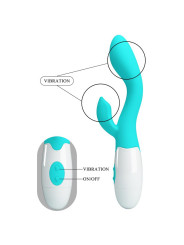 Vibrador Brighty 30 funciones Azul - Juguetes Sexuales Vibrantes