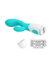 Vibrador Brighty 30 funciones Azul - Juguetes Sexuales Vibrantes