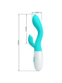 Vibrador Brighty 30 funciones Azul - Juguetes Sexuales Vibrantes
