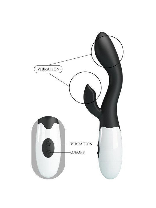 Vibrador Brighty 30 funciones Negro - Juguetes Eróticos de Calidad