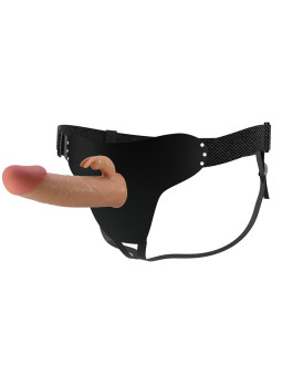 Arnés con Dildo Hueco 19 cm Mavis - ¡Juguete Sensacional!