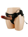 Arnés con Dildo Hueco y Vibración 7.4 Mavion - Juguetes Eróticos Esenciales