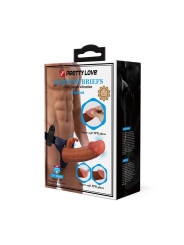 Arnés con Dildo Hueco y Vibración 7.4 Mavion - Juguetes Eróticos Esenciales