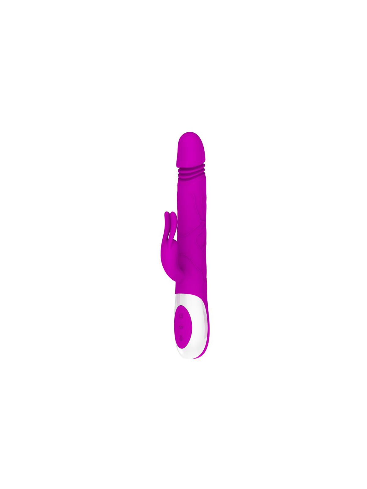 Vibrador con Bolas Rolling y Movimiento Up and Down - Juguetes Adultos