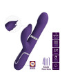 Vibrador Zalin con Bolas Rotatorias USB - Juguetes Sensuales