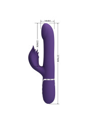 Vibrador Zalin con Bolas Rotatorias USB - Juguetes Sensuales