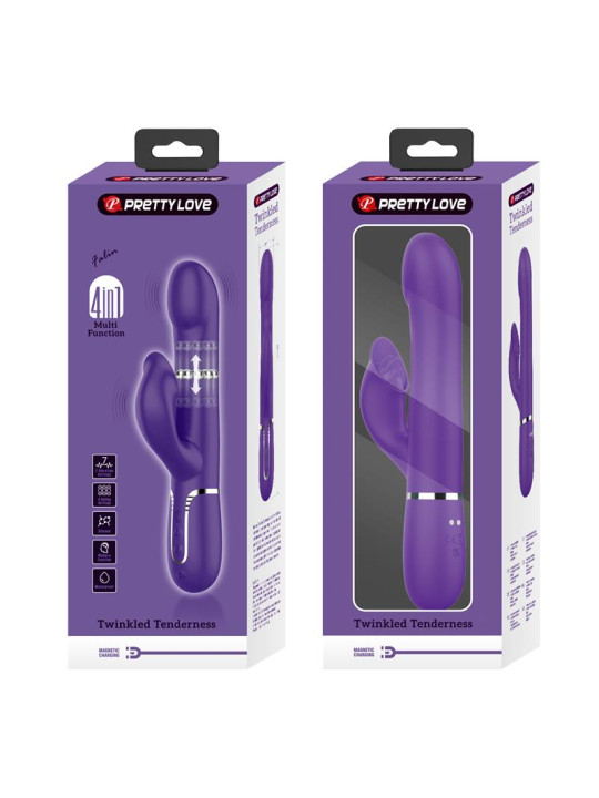 Vibrador Zalin con Bolas Rotatorias USB - Juguetes Sensuales