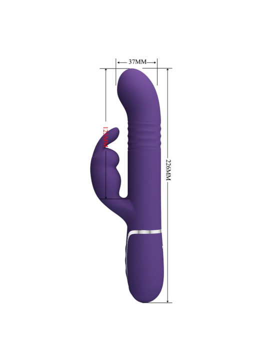 Vibrador Coale con Thursting y Bolas Rotatorias - Juguetes Sensuales