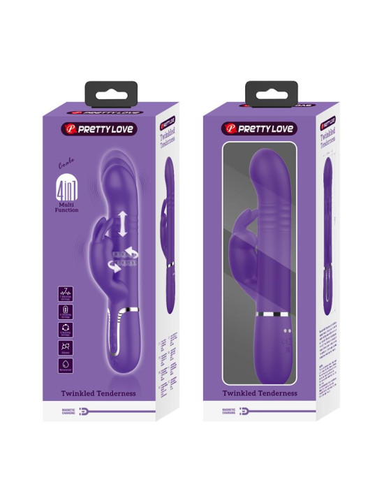 Vibrador Coale con Thursting y Bolas Rotatorias - Juguetes Sensuales