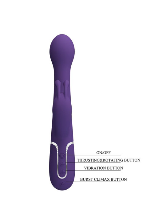 Vibrador Dejon con Thursting y Rotación - ¡Explora el Placer!