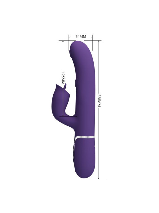 Vibrador Gigi con Licking y Thumping - Juguetes Sensuales